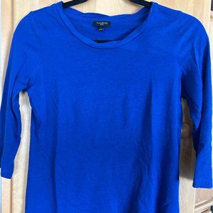 Talbots Petite 3/4 Sleeve Top